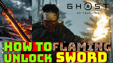How to unlock Flaming Sword in Ghost Of Tsushima [ Way of the Flame ] The Undying Flame