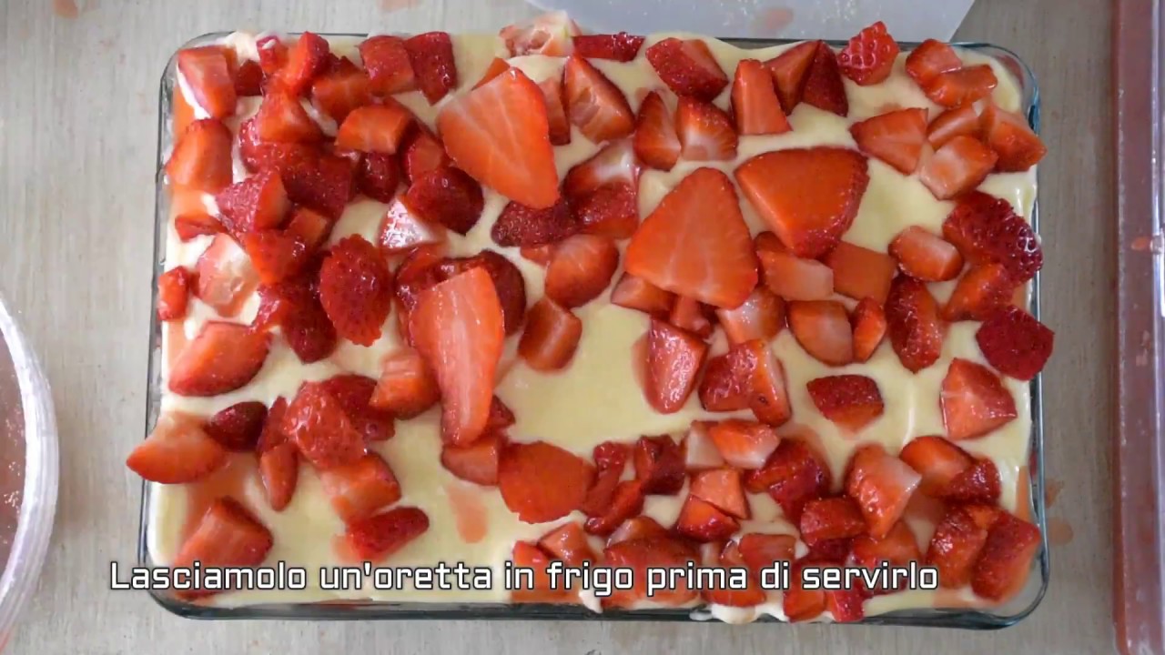 TIRAMISU' alle FRAGOLE
