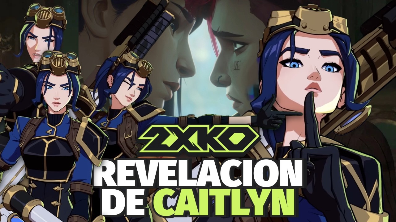 ¡Esta DIVINA! Revelación de CAITLYN | 2XKO