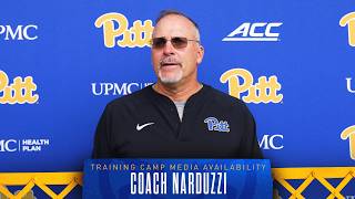 Pitt Football | Training Camp | Coach Narduzzi | 8.25.26 News