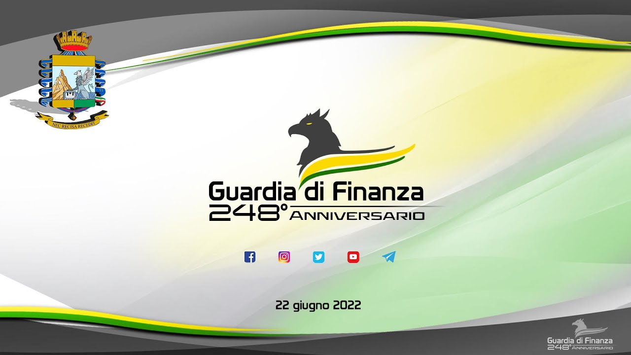 248° Anniversario di fondazione della Guardia di Finanza