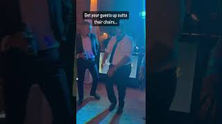 Up outta chairs… #venue #wedding #dance #weddingevent #couple #party #weddingparty #love #ido
