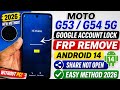 Moto G53 5g frp remove / Moto g54 5g frp remove Android 14 without PC ! New Trick 2026 | Share ❌