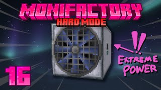 EXTREME Power Problems!! Minecraft Monifactory Hard Mode - Ep 16