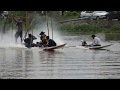 Long Tail boat race at Suphan Buri, Thailand