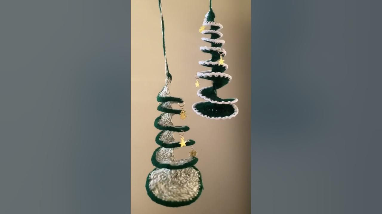 Crochet Christmas Tree Wind Spinner YouTube