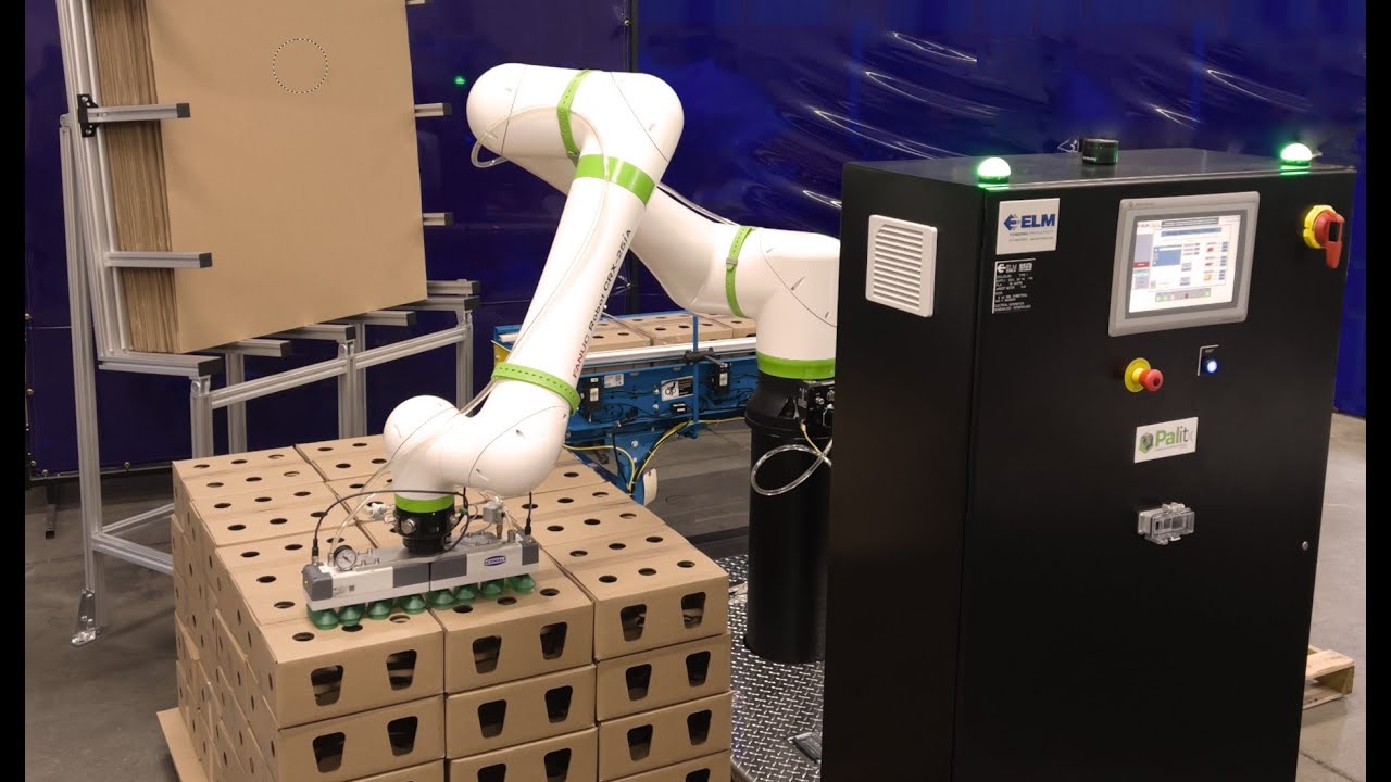 Elm Electrical -  PalitX  Collaborative Robotic Palletizer