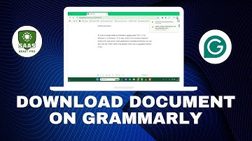 How to Download a Document on Grammarly