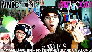 ARMYMOO Unboxes MAMAMOO 마마무 Mic On   MyCon Solar Concert Photocards Set For The First Time! 🎙️✨