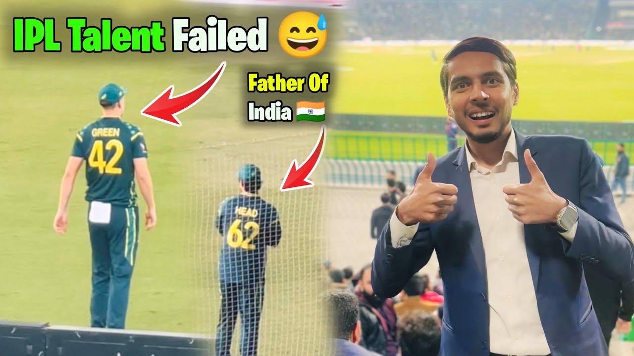 India’s Most Expensive IPL Player Failed At Lahore 🤣 | Pakistan Make History Against Australia 🇦🇺 