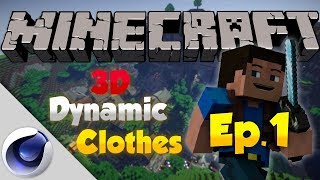 Minecraft DYNAMIC 3D CLOTHES Tutorial - Part 1