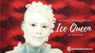 Ice Queen Makeup Tutorial | FX Makeup | 31 days of Halloween
