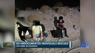 Border Patrol rescues lost migrants including one child
