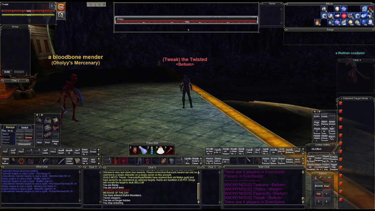 Everquest Zek PvP Rogue Vs Warrior & Berserker YouTube