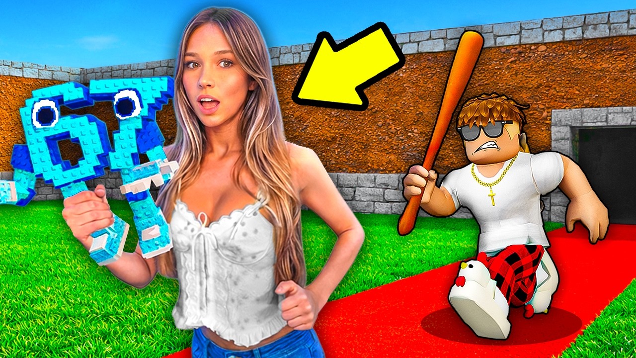 I Stole My Crush’s Brainrots in Real Life..
