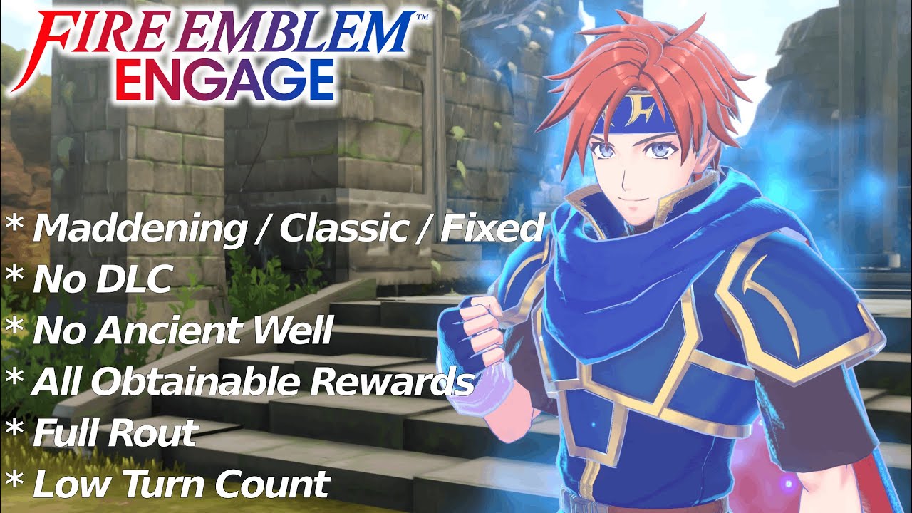 Fire Emblem Engage: F2P Maddening Full Rout LTC Playthrough - Roy's Paralogue