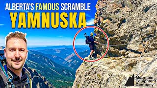 Scrambling Alberta’s Most Famous Mountain – Mount Yamnuska Alberta Canada | Extreme Hike