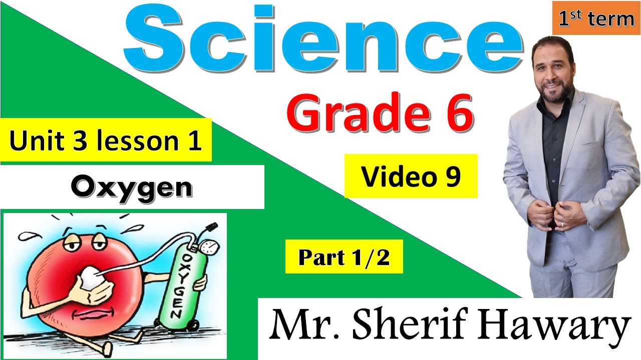 Science Grade 6 Oxygen gas Unit 3 Lesson 1 Part 1/2 1st Term