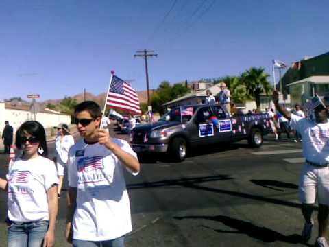 Rep. Dina Titus (D-NV) at Boulder City Damboree Parade 07-03-10