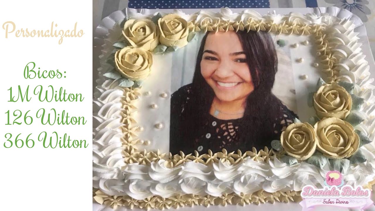 Confeitando c/ papel arroz especial