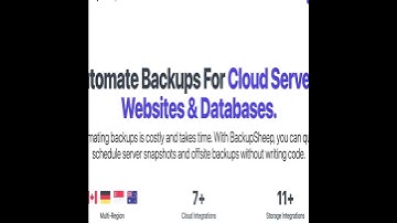BackupSheep | Automate backups for cloud servers, databases, and websites. #shorts