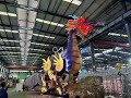 Dragon parade float