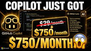 GitHub Copilot Just Became $750/Month — Microsoft's Big Gamble | AI Investing Breakdown.