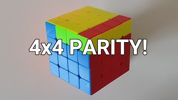 4x4 PARITY ALGORITHMS TUTORIAL! | 4x4 Rubik