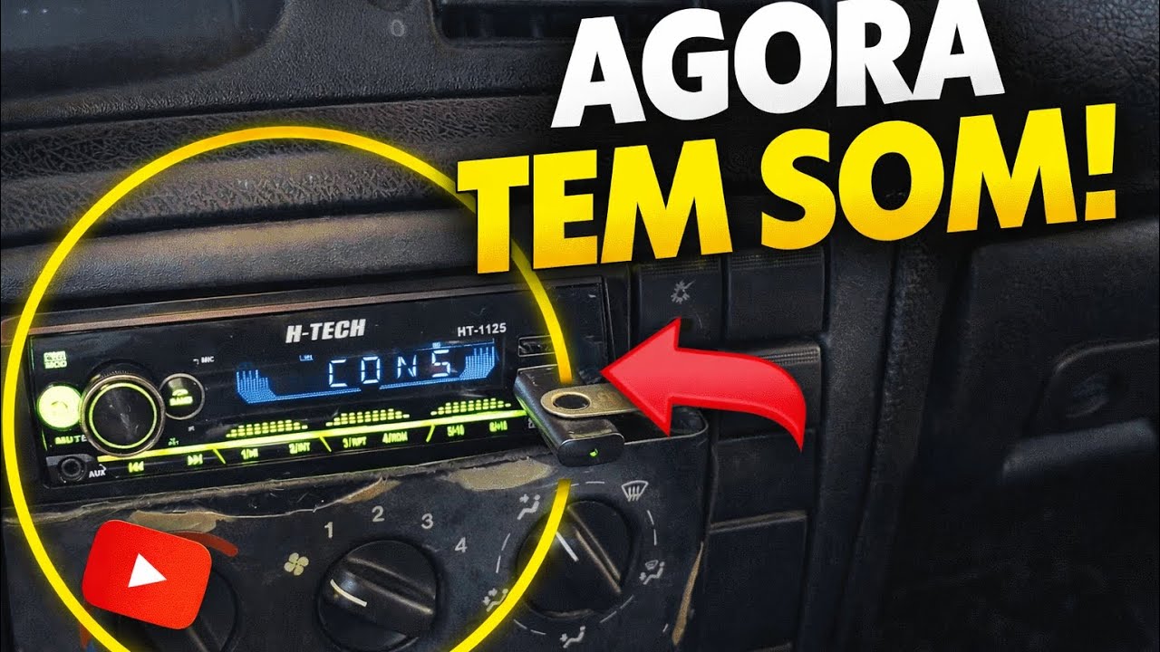 AGORA TEM SOM! Instalei um rádio no Vectra ✅ 