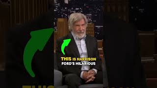 Harrison Ford REACTS To Mark Hamill's HILARIOUS Impression of Him! #starwars #shorts