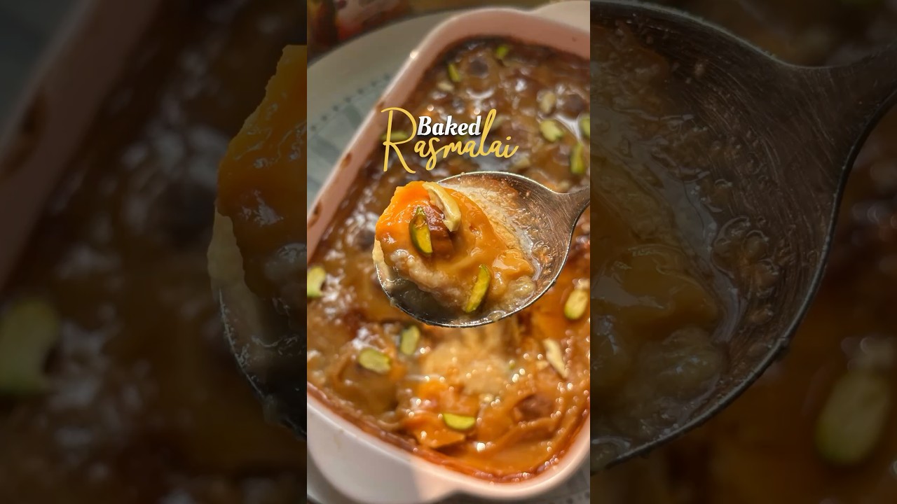 The best dessert for winters in Bengal - Nolen Gur er Baked Roshmalai 