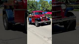 Willys Jeep pickup classic Drive By Engine Sound Cruisin Hines Westland 2025