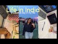 🌱STUDY VLOG (upsc coaching, college assignment, studying, skincare)