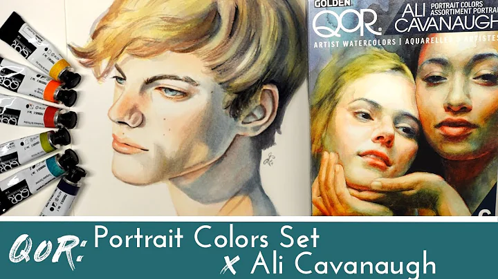 Found the perfect watercolor set for portraits | QoR Portrait set (review)