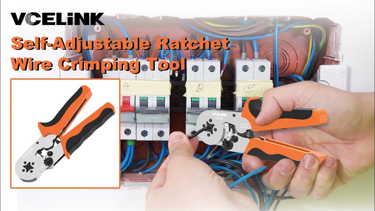How to crimp ferrules effortlessly with VCELINK SelfAdjustable Ratchet