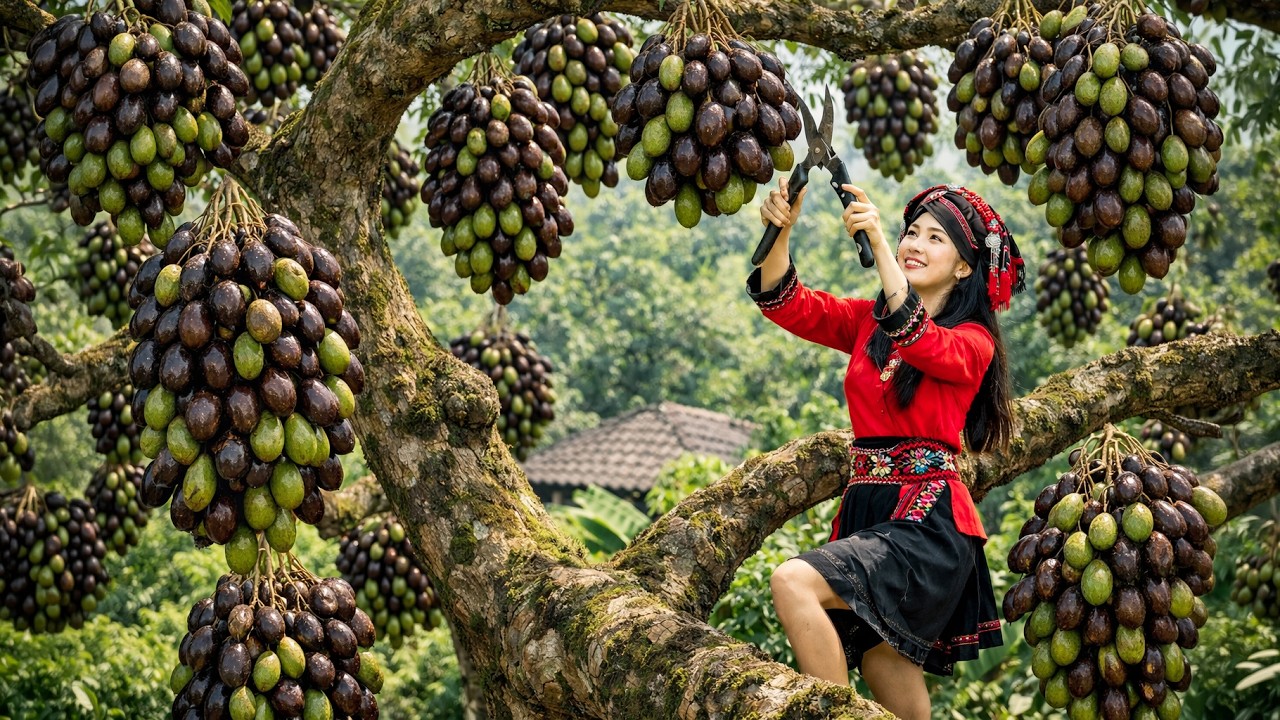 Harvesting 777+ exotic toadfruits for sale | a strange skill for this harvest | Garden life idea