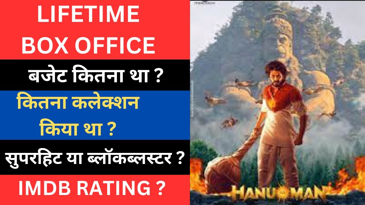Hanuman Lifetime Worldwide Box Office Collection, Hanuman Hit Or Flop, Hanuman Collection