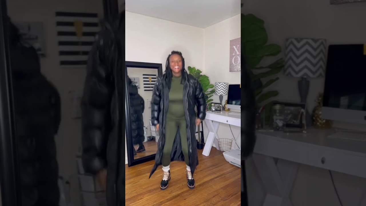 How To Style A Long Puffer Coat 