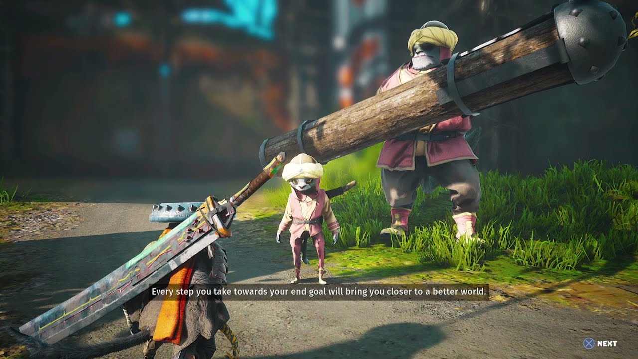 Biomutant - A Rival Outpost, The Myriad Tribe, Outpost Guards, The Bang Boomhut: 3/3 Guards Defeated