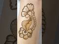 simple beautiful mehndi design #mehndi #hennadesign #tutorial #letestmehndi #henna art