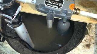 City water back up sump pump