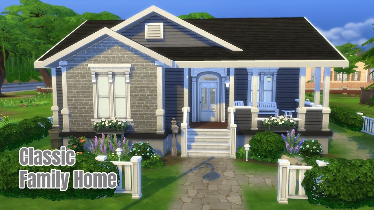 Classic Family Home | The Sims 4 : Speed Build