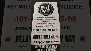 Wise Guys Deli (Riverside in East Providence)