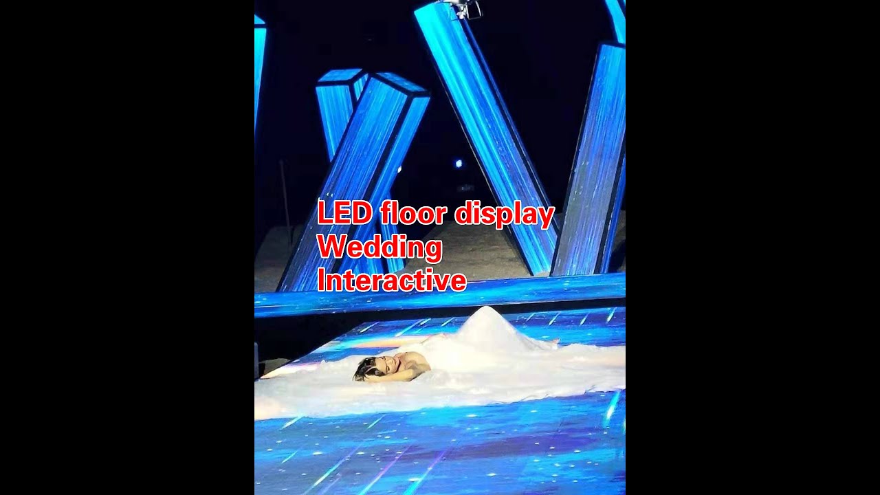 P3.9 LED Display, Interactive for Wedding Shows Floor, Dance floor, LED floor
