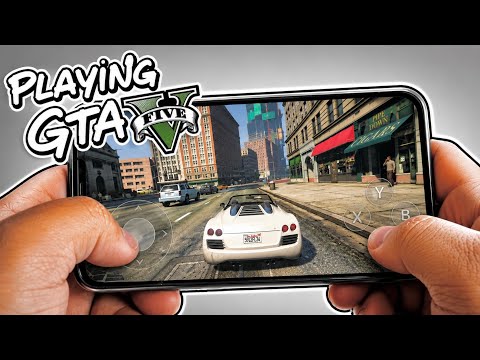 Playing GTA 5 On My Phone