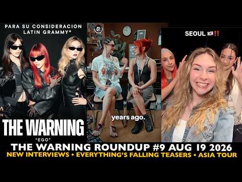 The Warning Roundup #9: Everything's Falling teasers, Interviews, Asia Tour (August 18 2026)