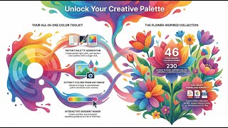46 Stunning Color Palettes Inspired by Flowers 🌸 | Icolorpalette