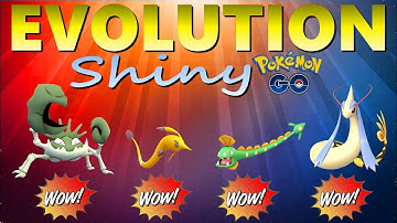 Shiny Huntail , Gorebyss , Kingler & Milotic in Pokemon Go ! Evolution