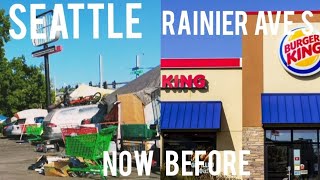🇺🇸 BEFORE & NOW of King Burgers, Seven Eleven, Baskin-Robbins Ice Cream in Rainier Ave S Seattle WA 🇺🇸 BEFORE & NOW of King Burgers, Seven Eleven, Baskin-Robbins Ice Cream in Rainier Ave S Seattle WA