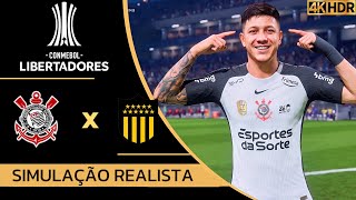 FC 26 - Corinthians x Penarol | Libertadores 2026 | Simulação Ultra Realista 4K (60FPS).